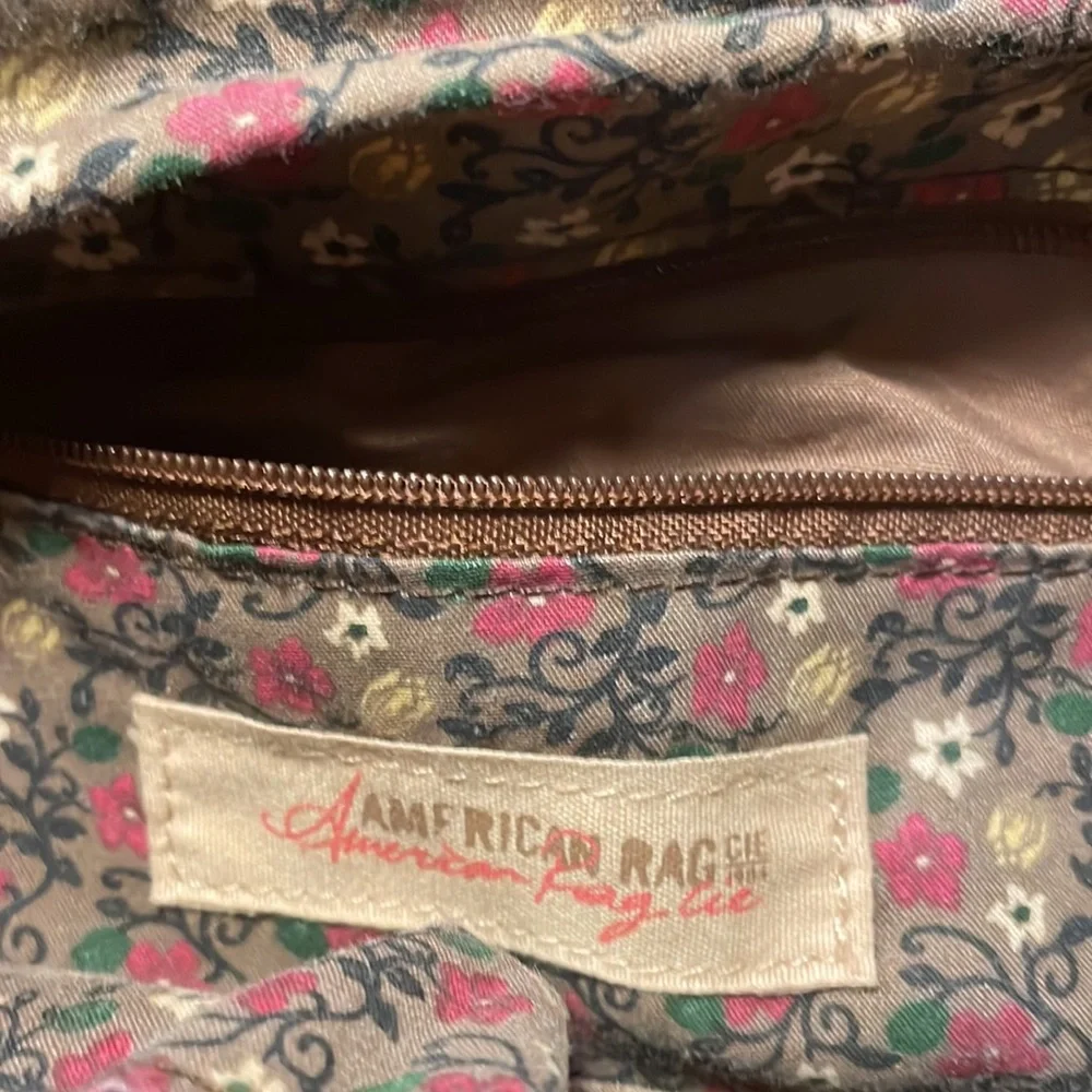 American Rag Gold And Multicolored‎ Medium crossbody bag